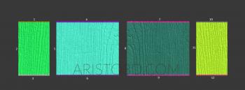 Geometrical panel (PGM_0193) 3D model for CNC machine